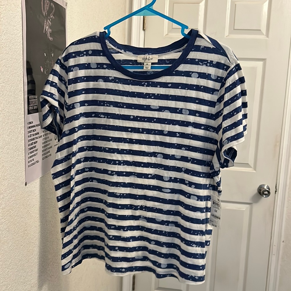 Style & co knit too 0X nwt